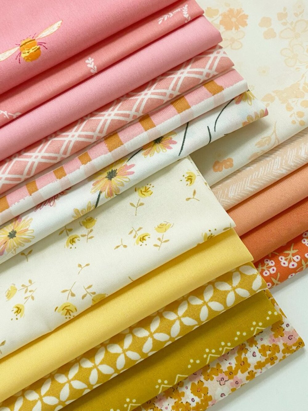 A Scoop of Sherbet Curated Quilt Fabric Bundle | Various AGF Collections